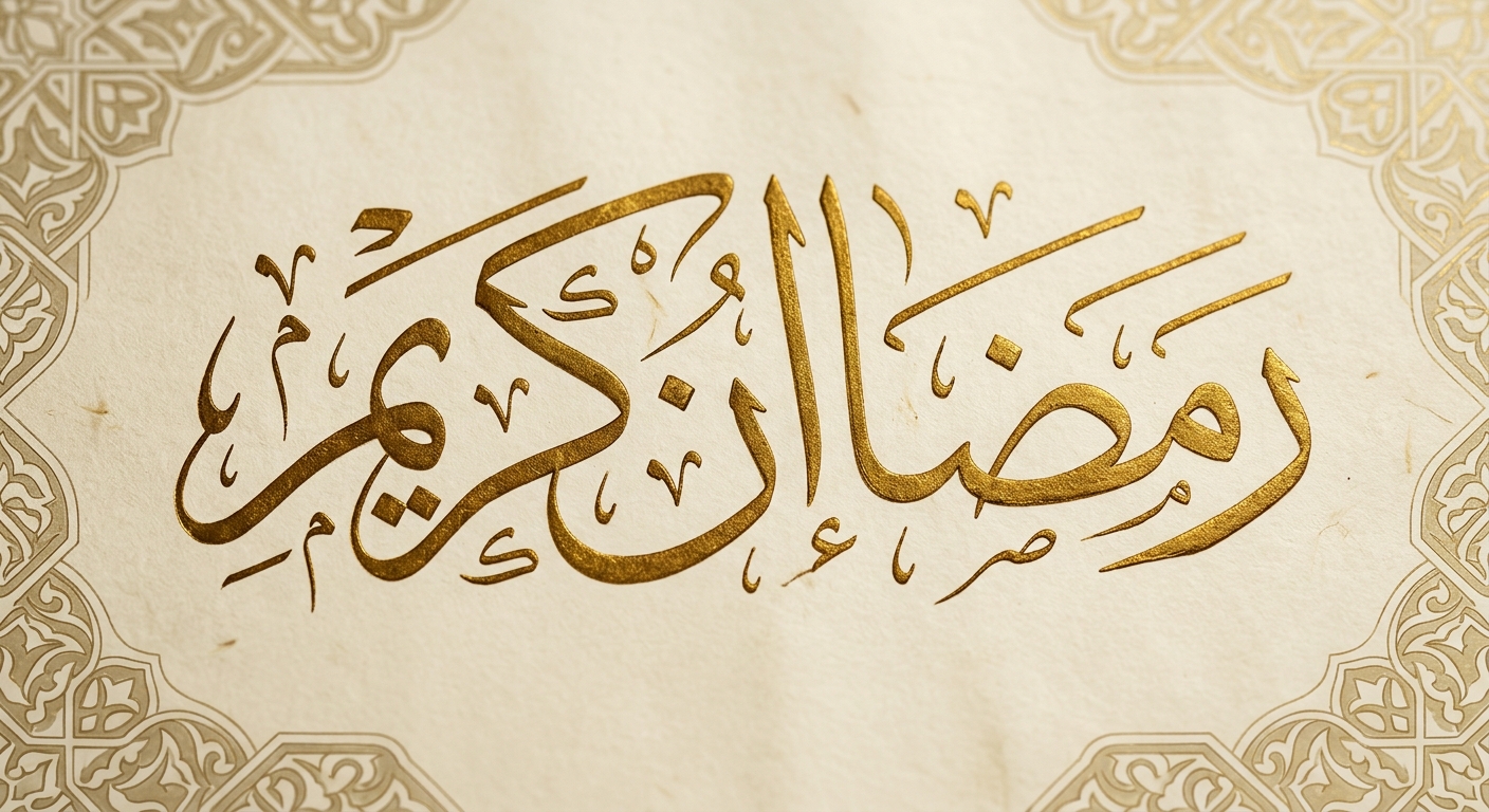 خط الثلث العربي بالذكاء الاصطناعي في أندلسي