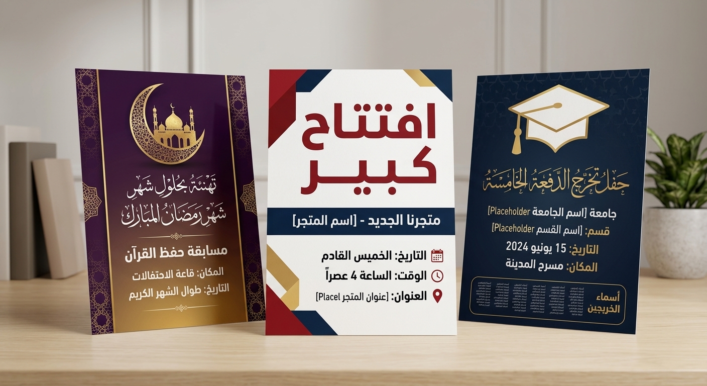 بوسترات فعاليات عربية في أندلسي