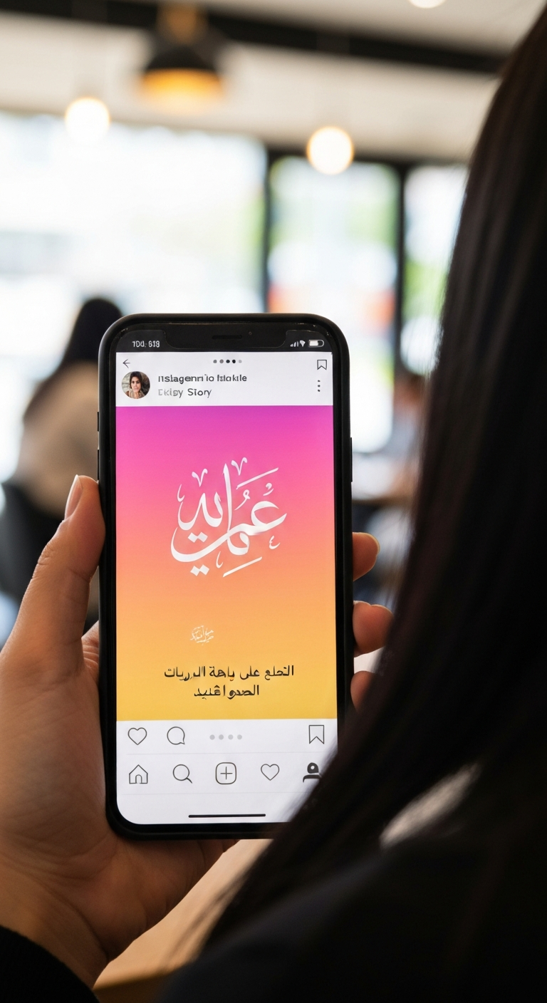 ستوري عربي احترافي مصمم بأندلسي
